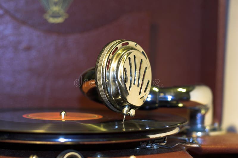 Old gramophone