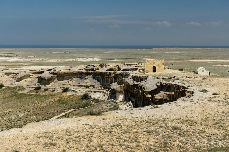 Tombs in Shakpak-Ata, Mangistau province, Kazakhstan