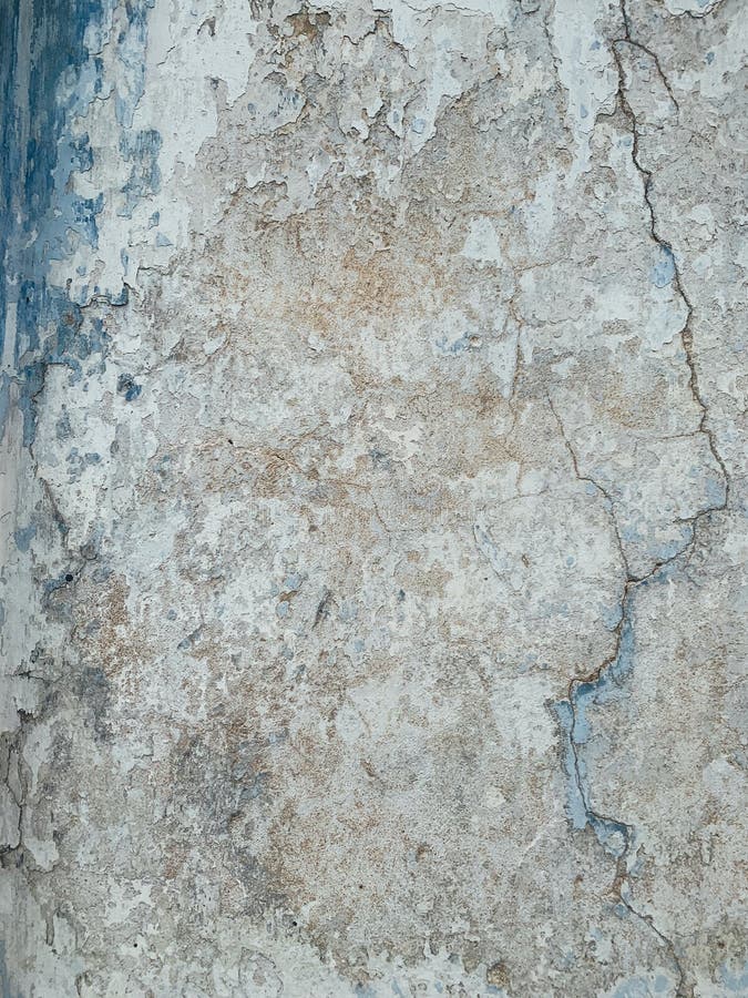 Old Grey Blue Vintage Wall Texture Background Structure Stock Image