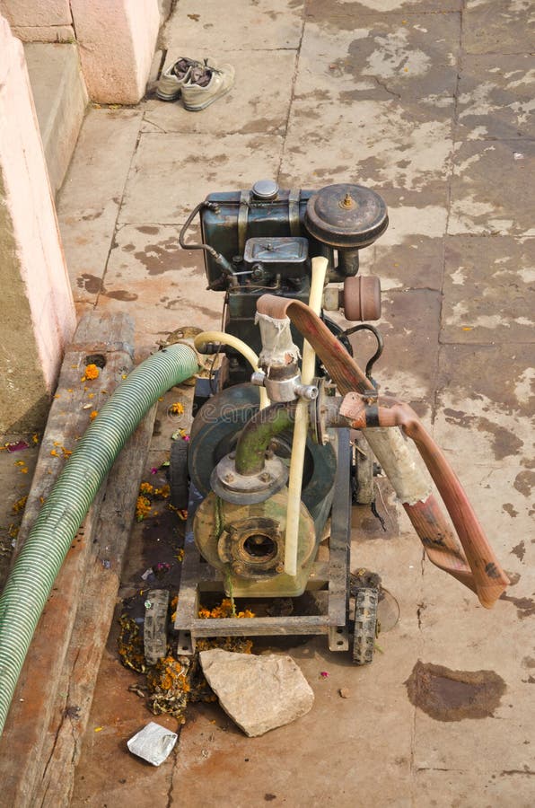 Old Electric Generator in Jodhpur, India Stock Image Image of grunge