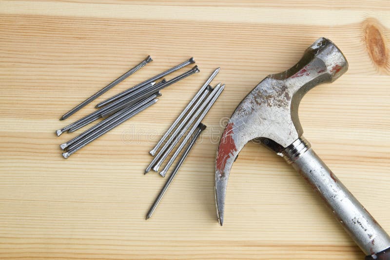 hammer and nails hammer and nails