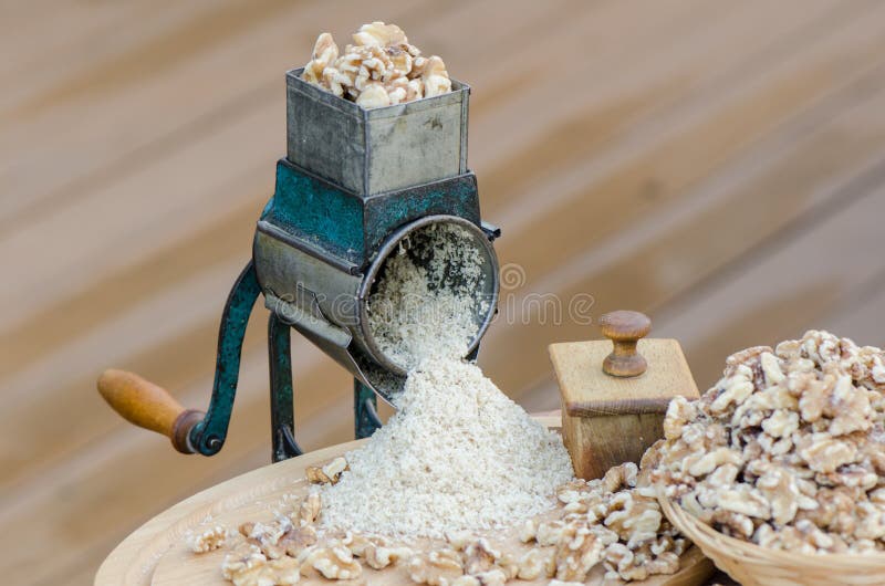 Old Hand Grinder for Nuts stock image. Image of operated - 209141567