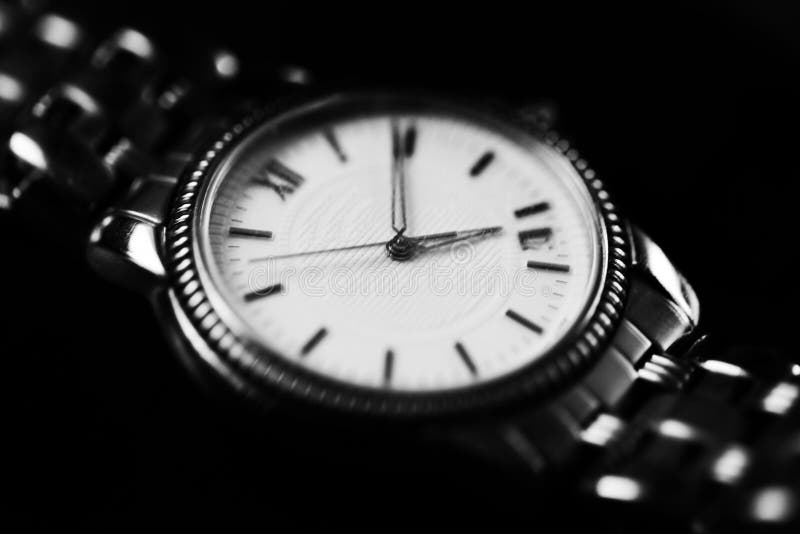 Old Hand Watch for Man Vintage Style Close Up Stock Photo - Image of ...