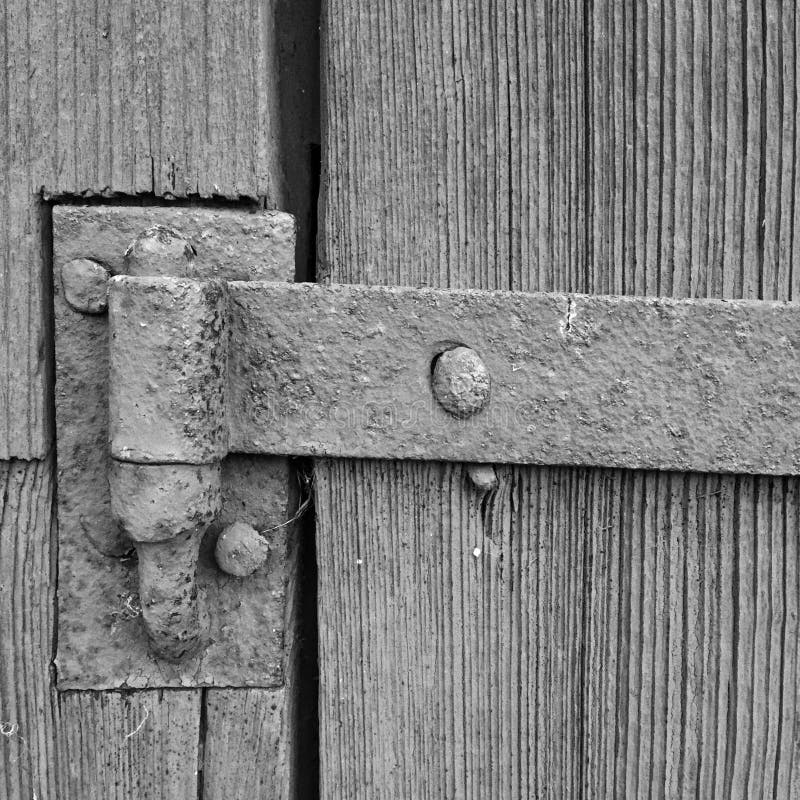 Old iron hinge stock photo. Image of white, structure 116237638