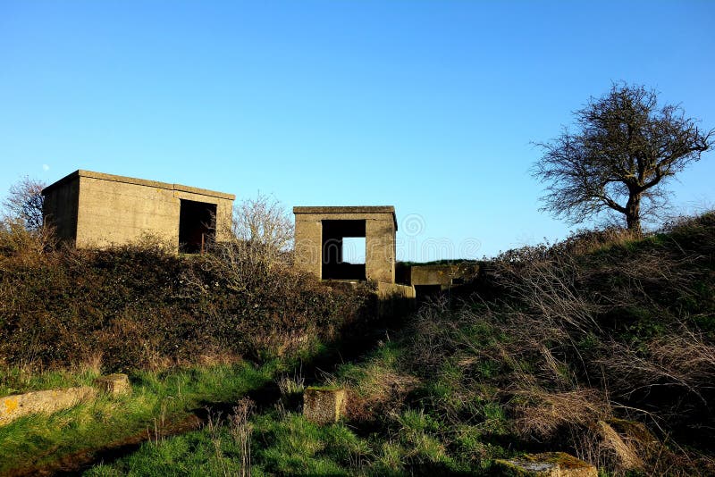 Old Historic War Bunkers