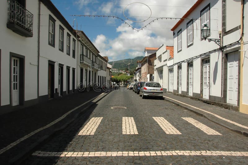 Old homes in an Azores village