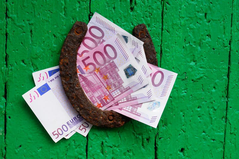 The old horseshoe and the euro money