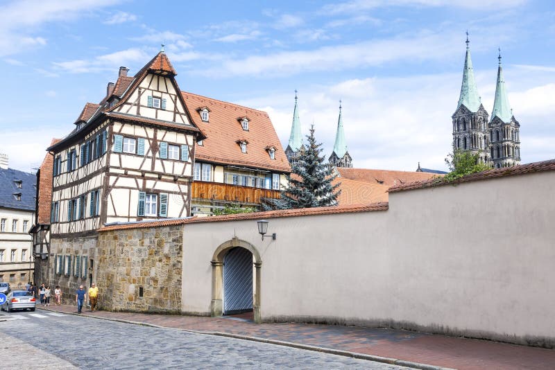 Old House in Bamberg Bavaria Editorial Image Image of heritage, town