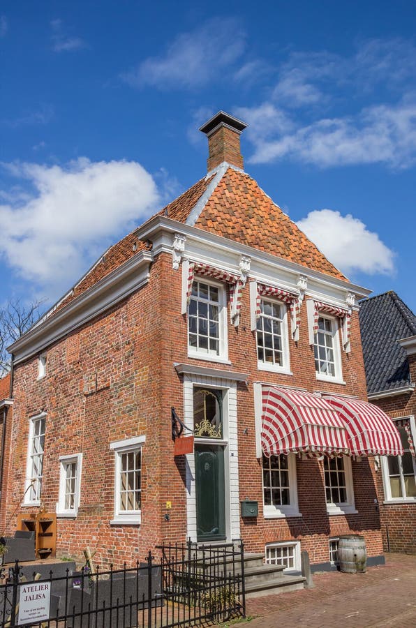 Old House in the Center of Appingedam Editorial Stock Photo Image of