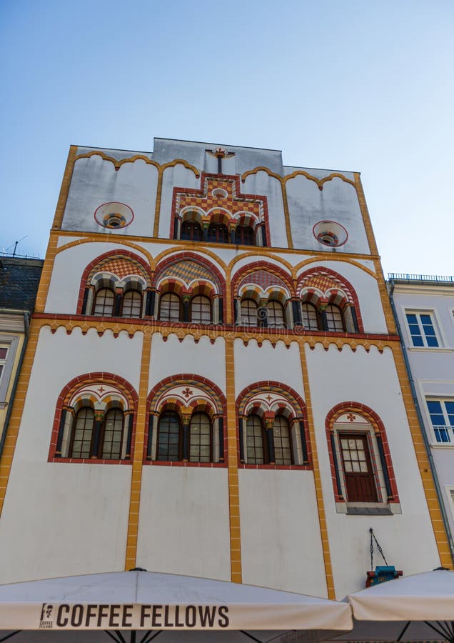 Old House in the City of Trier in Germany Stock Image Image of house