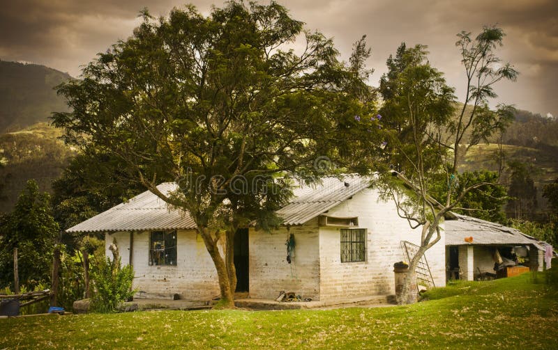 Old house in a farm