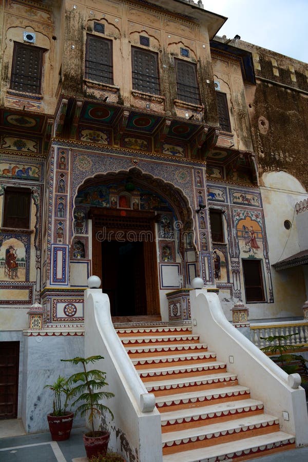 Old house. Mandawa. Rajasthan. India