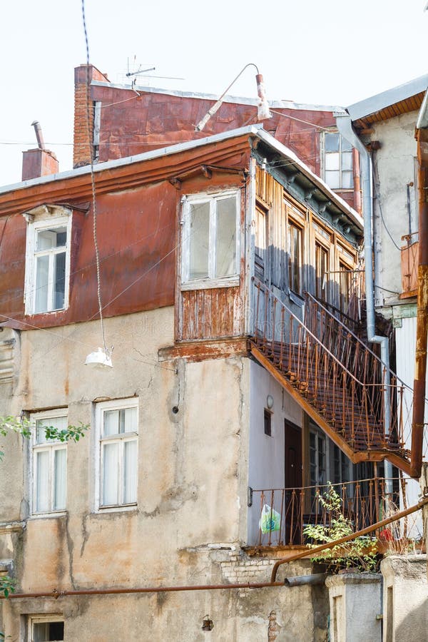 The Old House in Tbilisi, Stock Photo Image of city, medieval