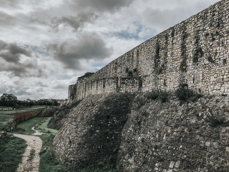 Old impregnable fortress stock photo. Image of walls - 153498560