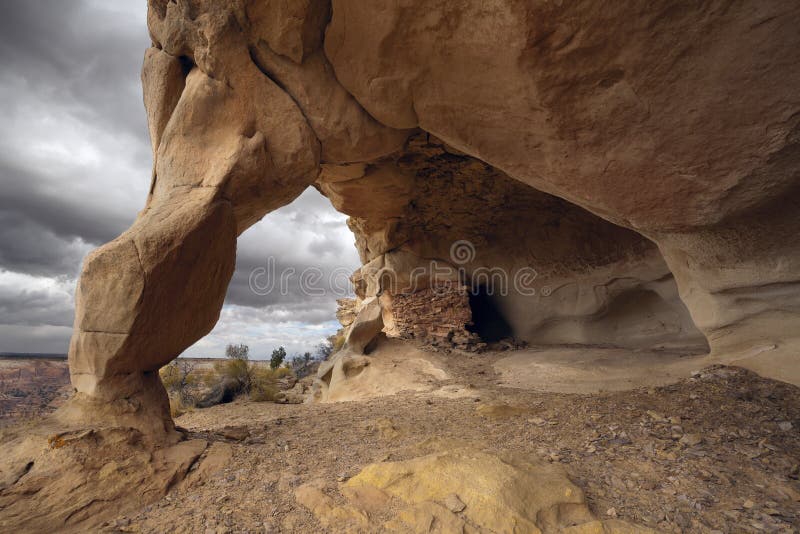 Old Indian Ruins.