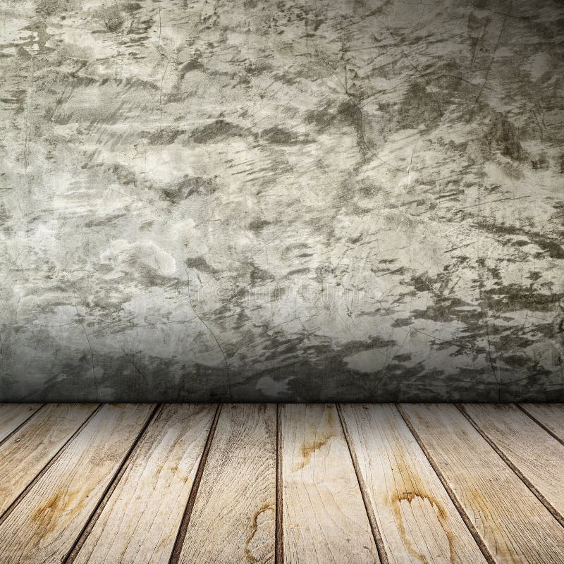 Grunge Concrete Wall Old House Interior Stock Image Image of indoor