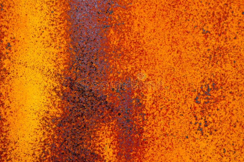 Old Iron Door, Naturally Weathered, Rusty, Quality Material Stock Photo