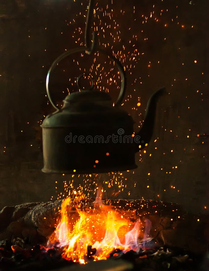 Black kettle on fire during daytime photo – Free York Image on