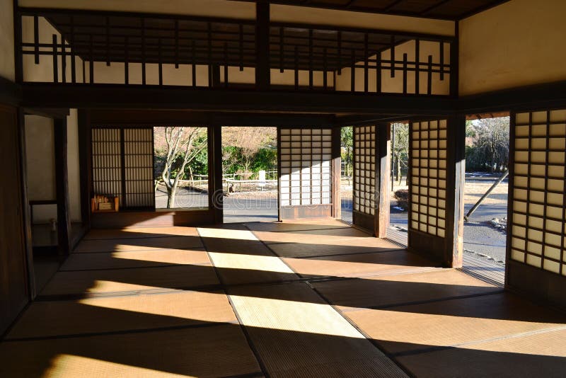 An old Japanese hut