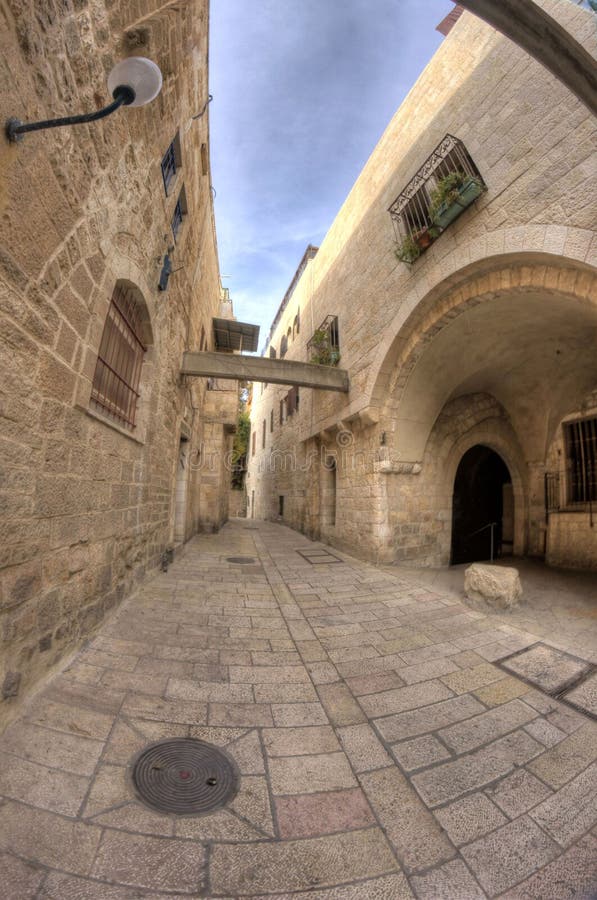 Old jerusalem streets