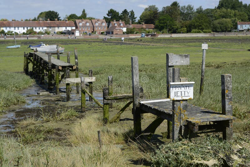 Old Jetty at Bosham. Sussex. England