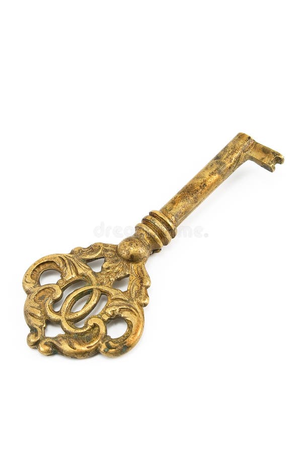 Gold keys stock image. Image of ornament, metal, golden 19882585