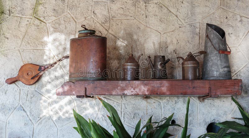 Old kitchen utensils royalty free stock photography Old kitchen utensils royalty free stock photography