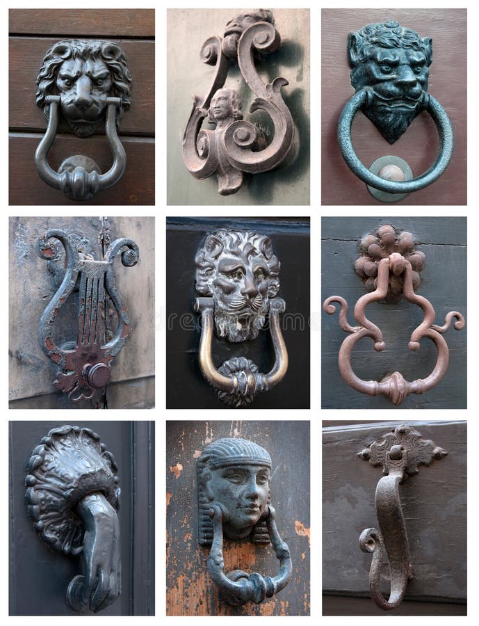 Old knockers stock photo. Image of knocker, rust, handle 29319698