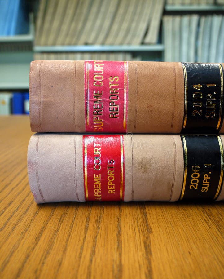 Old law books stock image