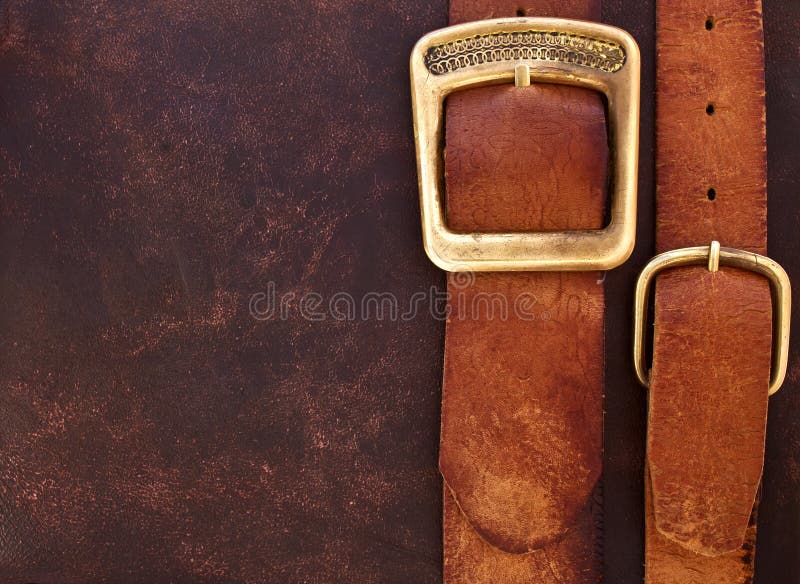 Old leather belts. stock image. Image of concept, buckle - 36010737