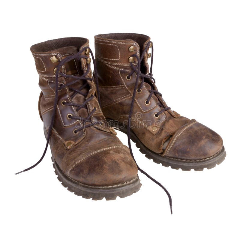 Old leather boots stock photo. Image of grumbler, precious - 29271368