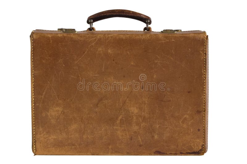 Old leather suitcase royalty free stock photos Old leather suitcase royalty free stock photos