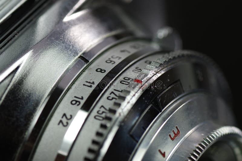 Old lens stock image. Image of rings, shoot, setting 61320087