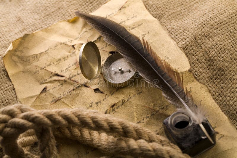 Old letter royalty free stock photography