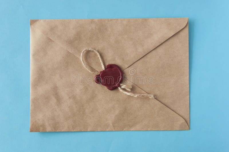 wax seal on envelope wax seal on envelope