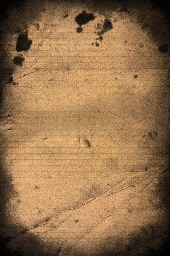 Old lined paper stock photo. Image of rustic, cardboard - 30410058