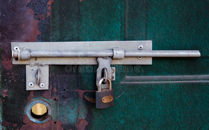 Old lock stock photo