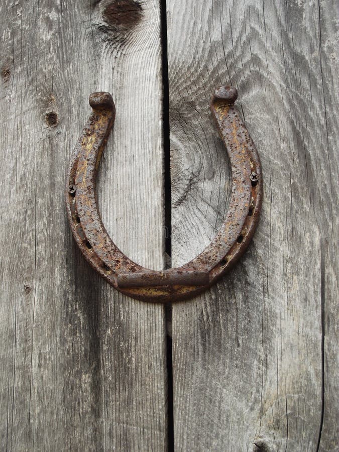 Have a horseshoe hanging around your barn? Is it up or down
