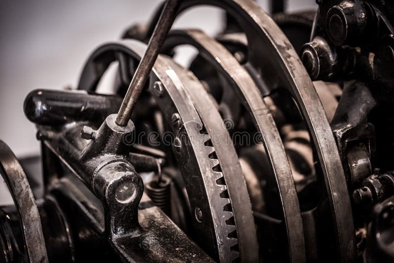 Old machine stock photos