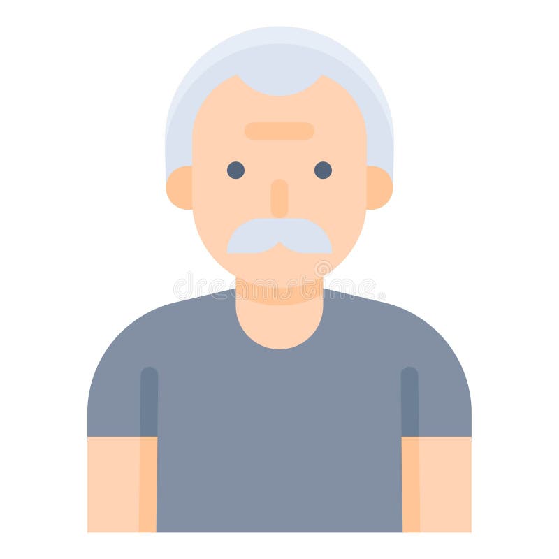 Old Man Avatar Vector Art Icons and Graphics for Free Download
