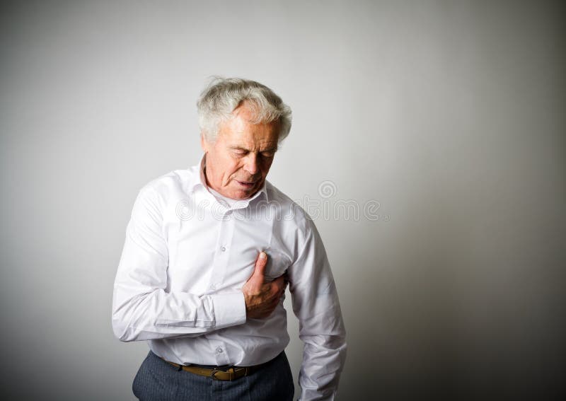 Heart attack. stock photo. Image of cardiopathy, aged - 112476288