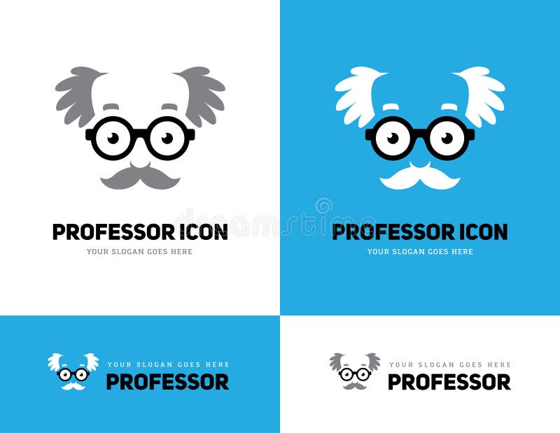 Old man logo stock illustration Old man logo stock illustration