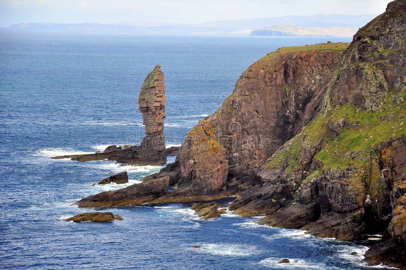 The Old Man of Stoer stock image. Image of culkein, coast - 42706307