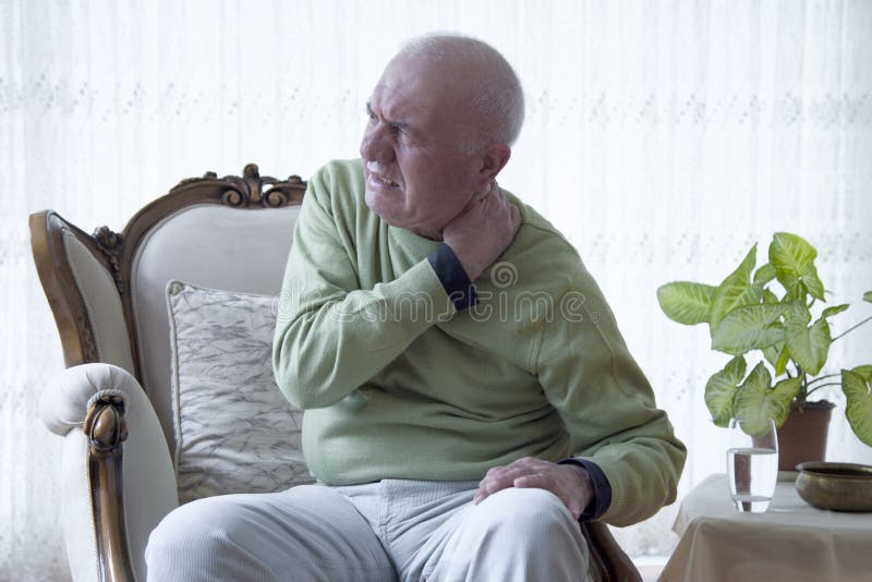 Old Man Suffering from Pain Stock Photo Image of elderly, pain 141708470