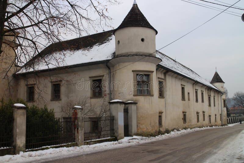 Old Manor house in Krasnany in Zilina region, Slovakia