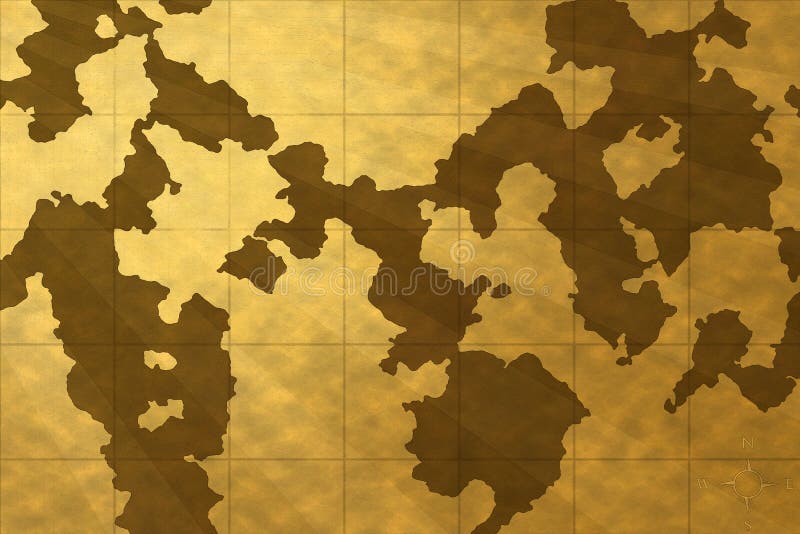 Old map wallpaper vector illustration