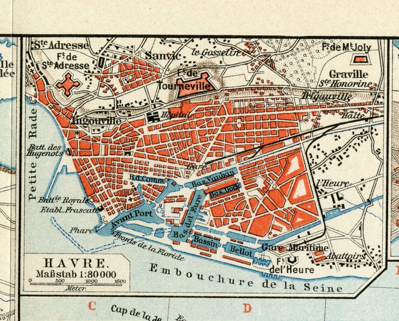 1890 Allier Original Antique Map Department of France 