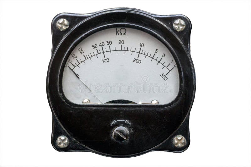 Old measuring instrument stock photo. Image of electrical 84019148
