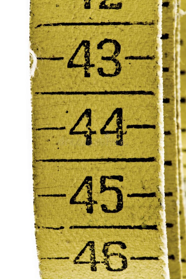 Old measuring tape