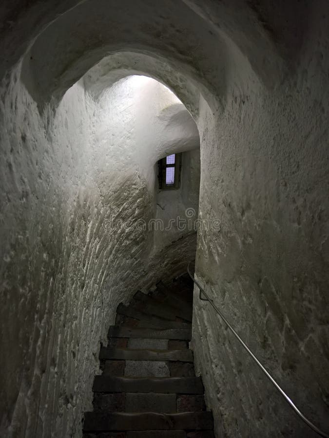 Old medieval stairs